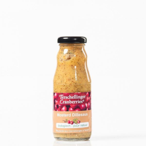 Cranberry Mosterd/Dillesaus  biologisch 200 g