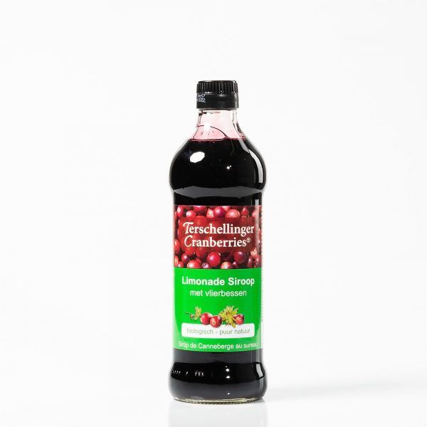 Siroop cranberry Vlierbessen bio 500 ml