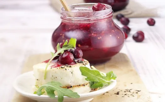 Schapenkaas met cranberries