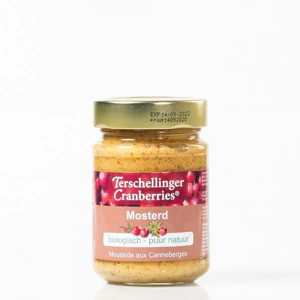 Cranberry Mosterd biologisch, 200 g
