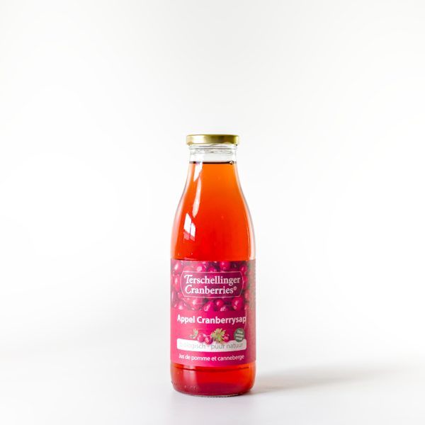 Appel Cranberrysap biologisch 750 ml